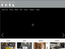 Tablet Screenshot of cocinascota.com